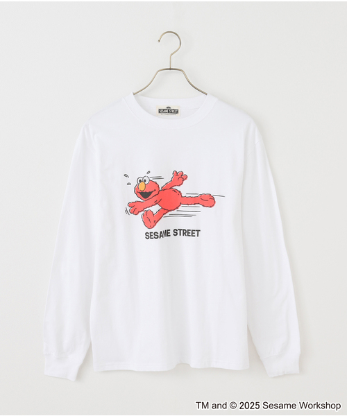 tシャツ SESAME STREET/セサミストリート 別注 T PRINT LST レディース SESAME STREET tシャツ STREET/セサミストリート 別注 T PRINT