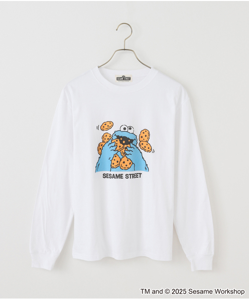 tシャツ SESAME STREET/セサミストリート 別注 T PRINT LST レディース SESAME STREET tシャツ STREET/セサミストリート 別注 T PRINT