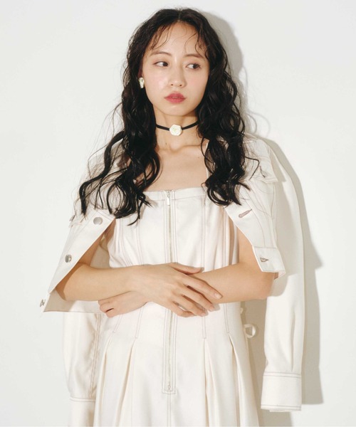 【ジルバイジルスチュアート】デニムライクシリーズジャケット ジルバイジルスチュアート JILL by JILLSTUART ◇デニムライクG
