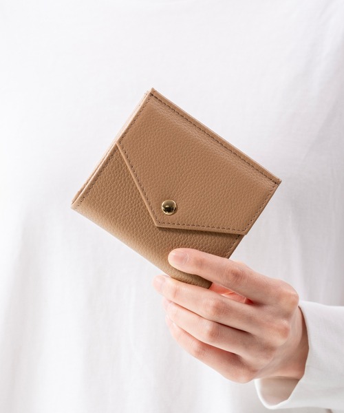 MURA（ムラ） 二つ折り 二つ折り財布 財布 ゴートシュリンクレザー