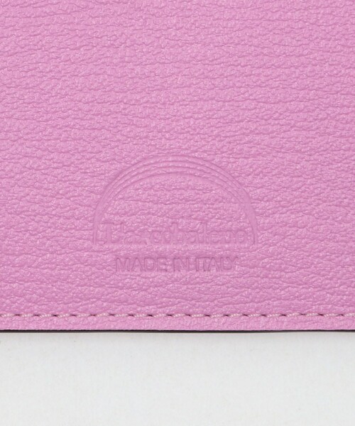 L’arcobaleno / 小物/レザー/PNK/無地/レディース L'arcobaleno（ラルコバレーノ） 財布 「別注」「L'arcobaleno」レザー
