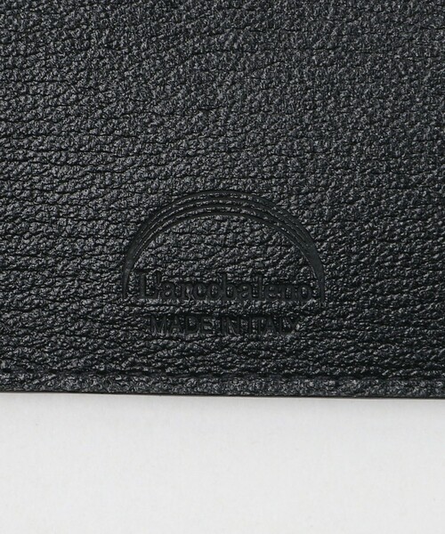 未使用級　黒色　ラルコバレーノ　ミニウォレット L'arcobaleno（ラルコバレーノ） 財布 L'arcobaleno / 別注 コードバン