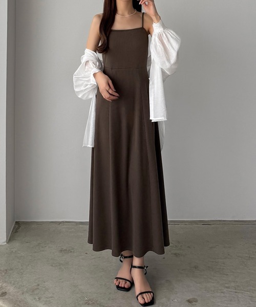 alexiastam パットin リブワンピース ALEXIA STAM（アリシアスタン）の「Wellness Rib Long Dress