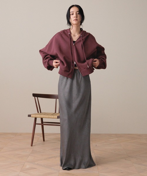 LOWRYS FARM ストレッチサテンスカート LOWRYS FARM｜ストレッチサテンスカート | Rakuten Fashion(楽天