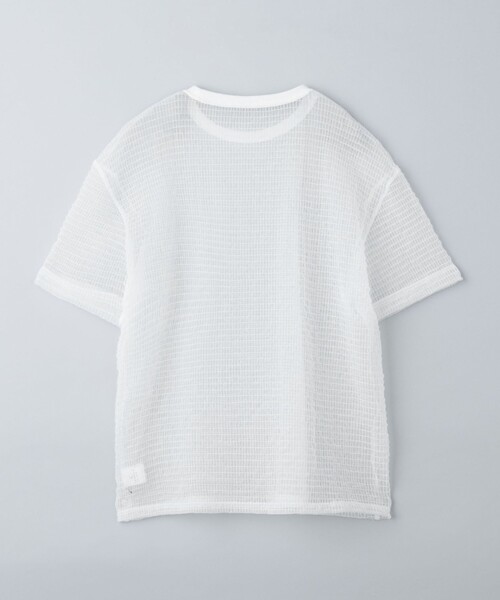 6(ROKU) tシャツ 「6(ROKU)」シアー シャーリング Tシャツ