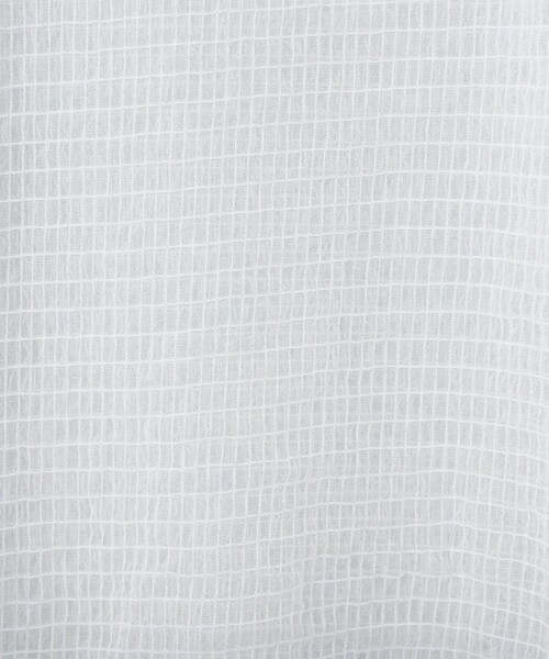 今季新品6ROKUロク◾️シアーシャーリングTシャツ/半袖カットソーホワイト白 今季新品6ROKUロク◾️シアーシャーリングTシャツ/半袖