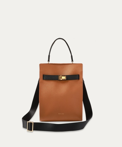 CULLNI（クルニ） ハンドバッグ Clasp lock Belt Hand Bag : ZOZOTOWN