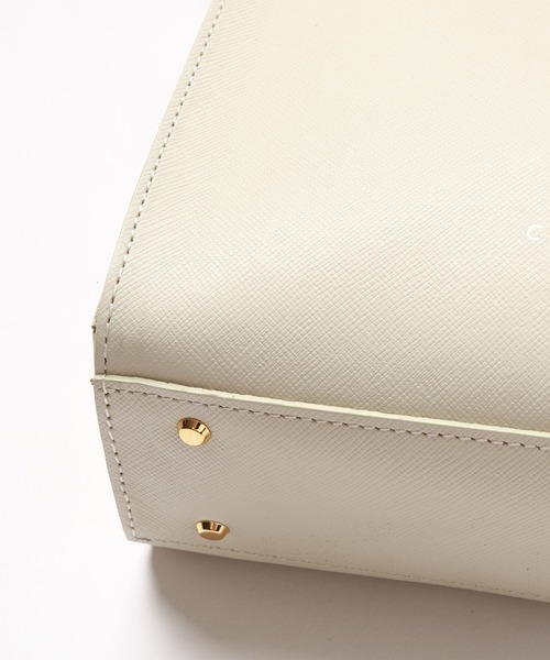 ハンドバッグ Clasp lock Belt Hand Bagの画像