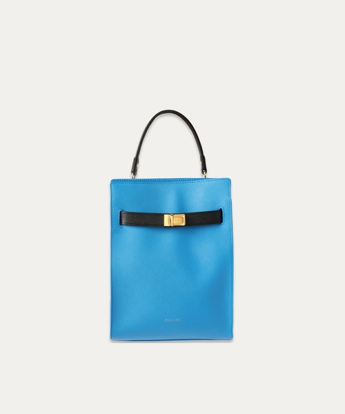 ハンドバッグ Clasp lock Belt Hand Bagの画像