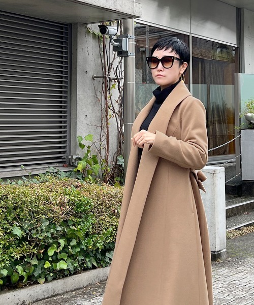 JENNE」 コート MEDIUM ベージュ レディース : ZOZOTOWN Yahoo!店