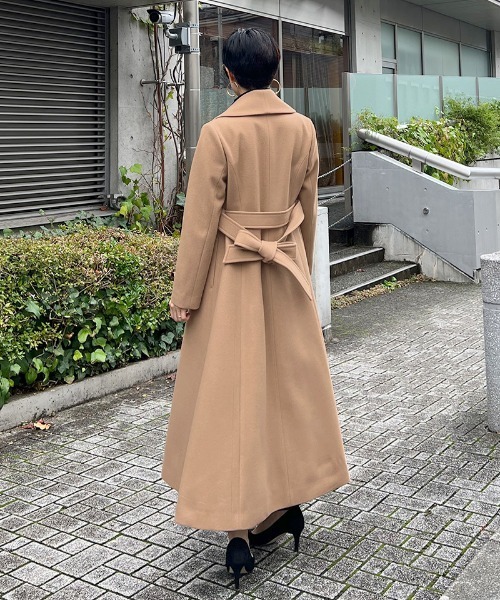 JENNE ウールロングコート M ベージュ ウールドレスコート｜JENNE(ジェンヌ)公式通販：パリジェンヌのように