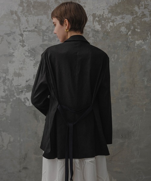 美品◯ アダムエロペ　ドロストシャツジャケット ADAM ET ROPE' ジャケット テーラードジャケット 「EMOELLE