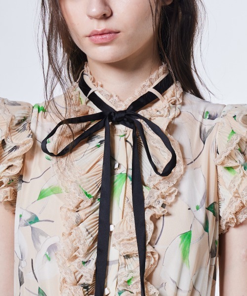 Sov. ワンピース シフォンフリルワンピース : ZOZOTOWN Yahoo!店