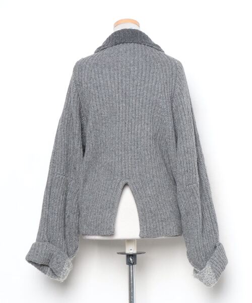 「TOGA PULLA」 長袖ニット 38 グレー レディース_画像2