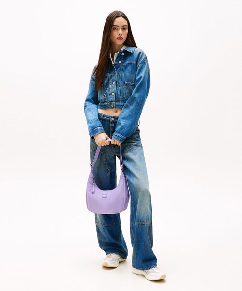 【ウォニョン着用】 JEANS ショルダーバッグ 直営 すぐ届く TOMMY JEANS ショルダーバッグ バッグ 「IVE Wonyoung