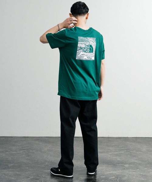 THE NORTH FACE tシャツ ザ・ノースフェイス M S/S BOX NSE