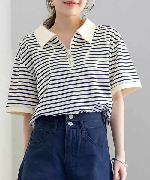 DAY CLOSET tシャツ レディース ゆる可愛いオーバーサイズ。半袖