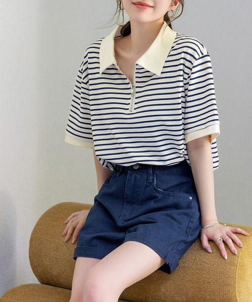 DAY CLOSET tシャツ 半袖 レディース ゆる可愛いオーバーサイズ。半袖