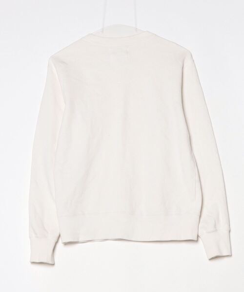 「Champion」 スウェットカットソー SMALL ホワイト メンズ