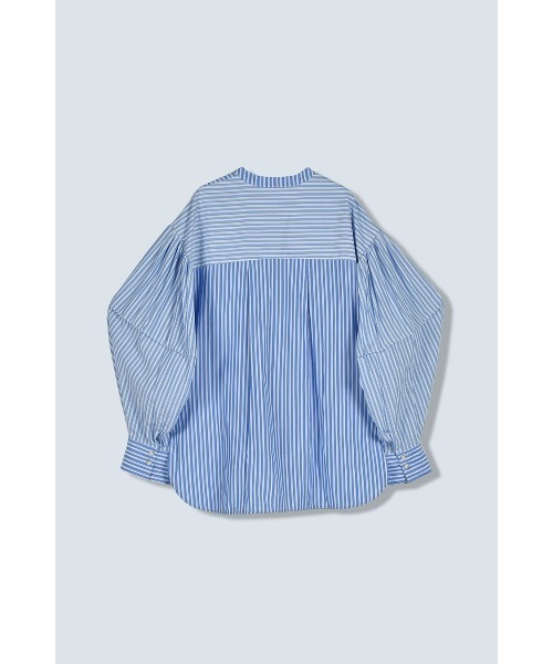 ブラウス シャツ SQUARE GATHER SLEEVE SHIRT レディースの画像