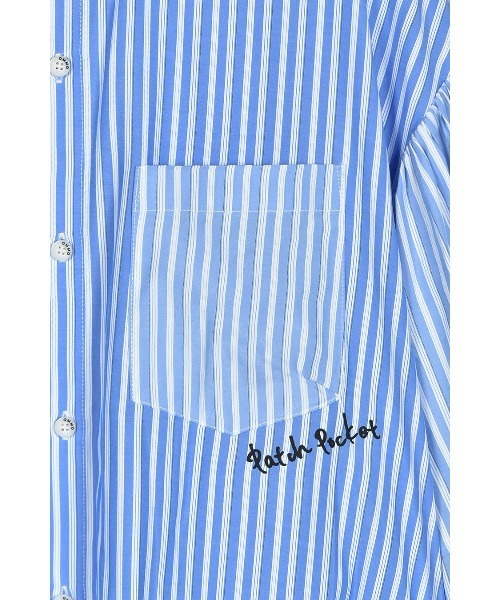 ブラウス シャツ SQUARE GATHER SLEEVE SHIRT レディースの画像