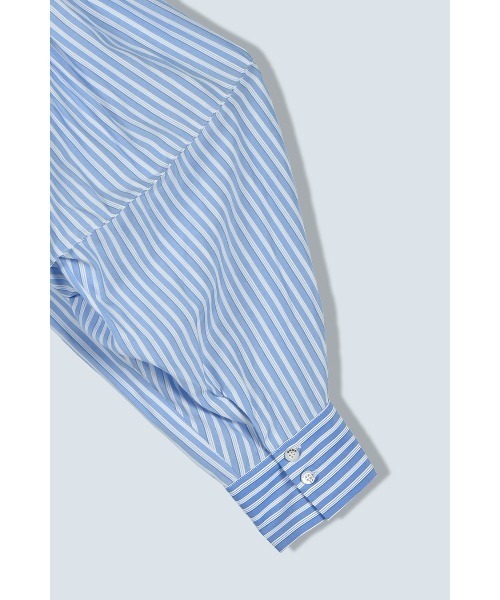 ブラウス シャツ SQUARE GATHER SLEEVE SHIRT レディースの画像