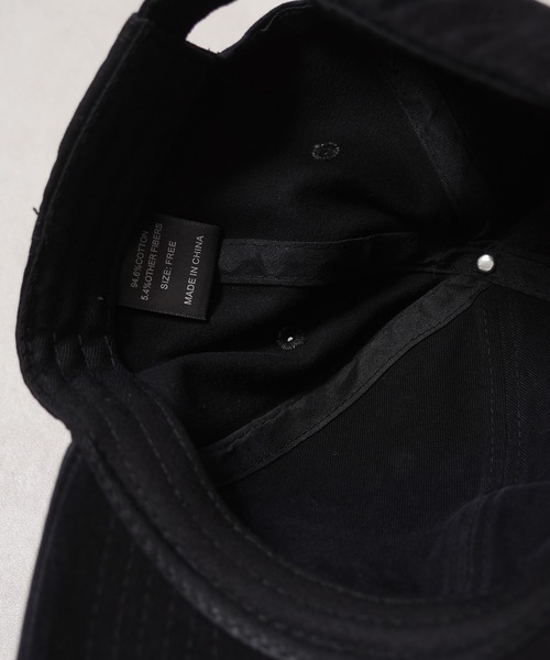 キャップ 帽子 スタッズ使い カーブキャップ / Studded Curved Cap