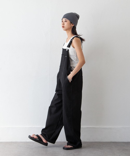 not Perfect Linen 黒　オーバーオール　S/M not Perfect Linen 黒 オーバーオール S/M not Perfect Linen 黒