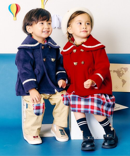 apres les cours（アプレレクール） ダッフルコート コート tiny bear