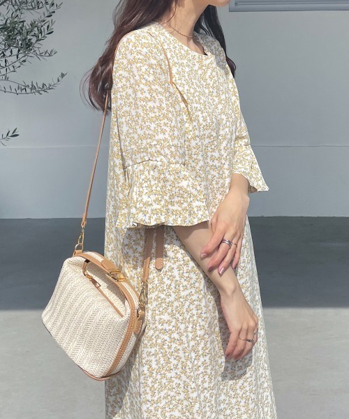 「Bab」 半袖ワンピース M ライトブルー レディース_画像5