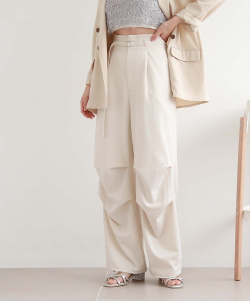 「archives」 カーゴパンツ MEDIUM ブラック レディース
