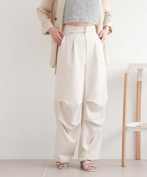 「archives」 カーゴパンツ MEDIUM ブラック レディース