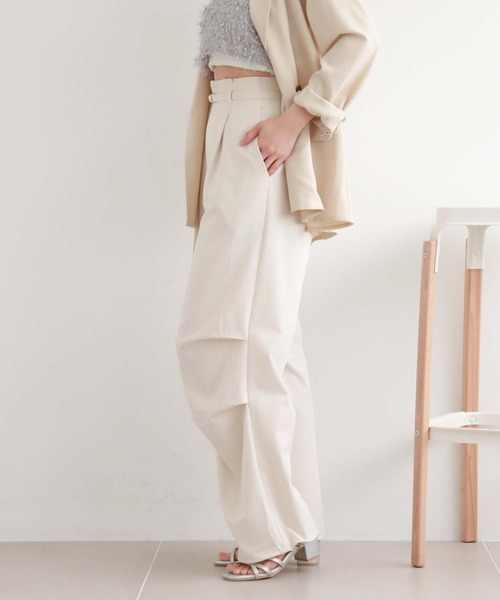 「archives」 カーゴパンツ MEDIUM ブラック レディース