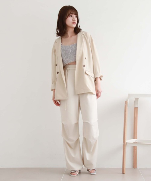 「archives」 カーゴパンツ MEDIUM ブラック レディース
