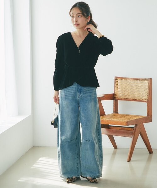 La boutique Bonbon（ラブティックボンボン） ブラウス シャツ 「オン