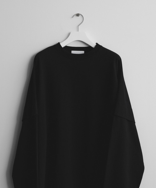 「remer」 長袖Tシャツ SMALL アッシュグレー メンズ
