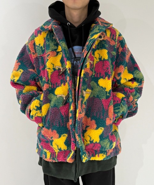 OPULENCE ダッフルコート コート ダイナソーショートコート メンズ