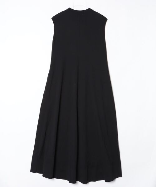 「ATON」 半袖ワンピース 2 ブラック レディース_画像2