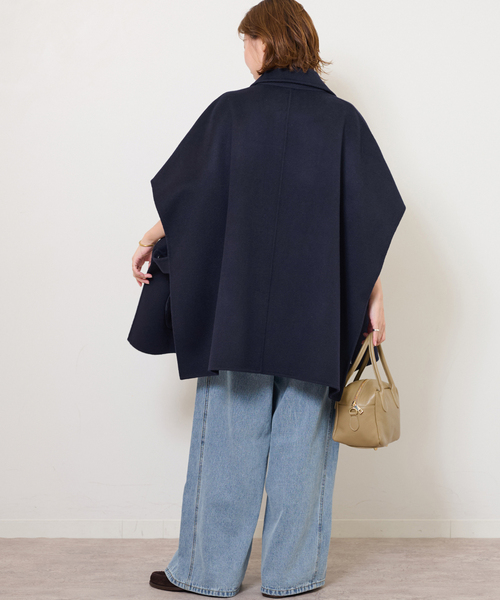 【美品】ジャーナルスタンダード ウールナイロンリバージャケット リバーコート JOURNAL STANDARD relume ウールナイロンリバーコート ウールナイロン