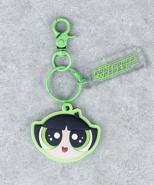 [新品未使用品] パワーパフガールズ うるうるチャーム バブルス ガールズの休日 flapper_bags チャーム FLAPPER フラッパー：パワーパフ ガールズ