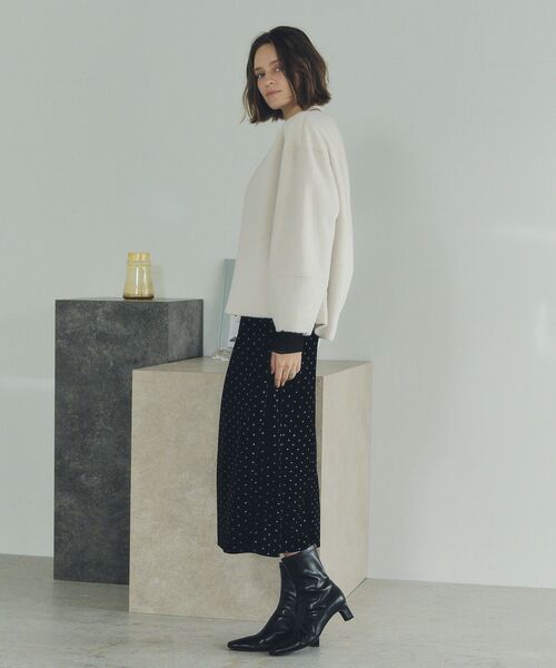 イェッカ ヴェッカ（YECCA VECCA）/ボリューム袖フェイクファーコート YECCA VECCA（イェッカヴェッカ） コート アウター ボリューム袖