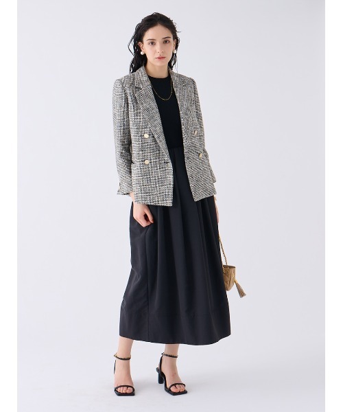 「Mila Owen」 ドッキングワンピース 0 ブラック レディース_画像5