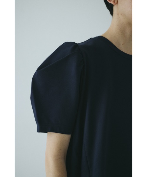 「HeRIN.CYE」 半袖ワンピース FREE レッド レディースの画像