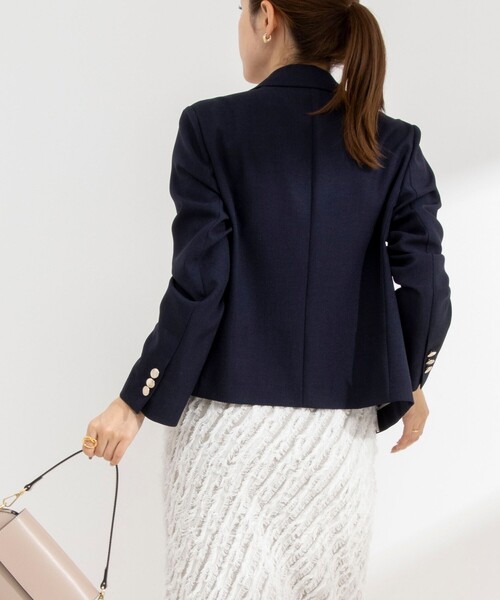 【極美品】Nolley's Sophi ジャケットズボンスーツセットネイビー系 NOLLEY'S Sophi（ノーリーズソフィー） テーラードジャケット 38