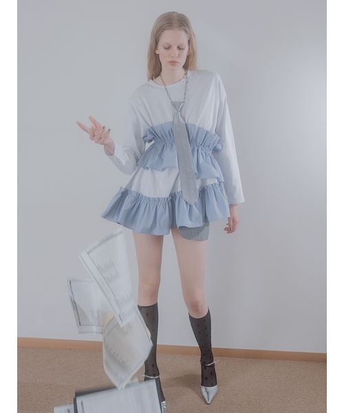 SORIN（ソリン） 長袖カットソー 38 ホワイト レディース : ZOZOTOWN