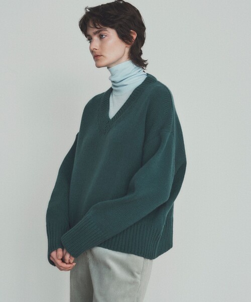 「GALERIE VIE」 長袖ニット S グリーン レディース_画像6