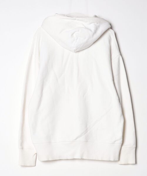 「TOMMY JEANS」 プルオーバーパーカー X-LARGE ホワイト メンズ_画像2