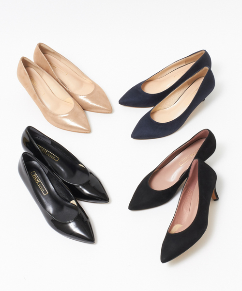 「PICHE ABAHOUSE」 パンプス 36 ブラック系その他2 レディース_画像6