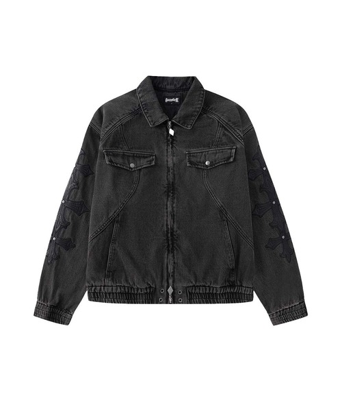 SUPPLIER（サプライヤー） デニムジャケット gジャン Cross Leather