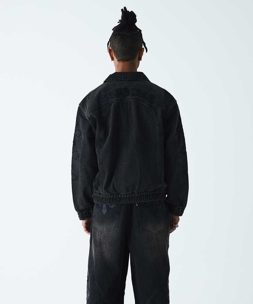 SUPPLIER（サプライヤー） デニムジャケット gジャン Cross Leather